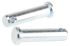 RS PRO 1 1/2in Bright Zinc Plated Steel Clevis Pin, 3/8in Diameter