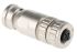 Harting Circular Connector, 5 Contacts, Cable Mount, M12 Connector, Plug, Female, IP67, M12 Series