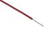 Alpha Wire 0.51 mm²红色电线, 20 AWG, 300 V, 最高+105°C, PVC绝缘, 305m长, 3053 RD001