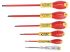 Stanley 0-65-443 Pozidriv; Slotted Insulated Screwdriver Set, 6-Piece