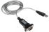 Roline Male to DB-9 Male USB Serial Cable Adapter