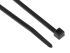 HellermannTyton Cable Tie, 150mm x 3.5 mm, Black Polyamide 6.6 (PA66), Pk-100