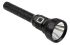 Nightsearcher Magnum-3500 Akku Taschenlampe LED Schwarz im Alu-Gehäuse , 3500 lm / 700 m, 240 mm, UK-Netzstecker