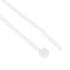 HellermannTyton Cable Tie, 100mm x 2.5 mm, Natural Polyamide 6.6 (PA66), Pk-1000