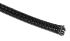 HellermannTyton Expandable Braided PET Black Cable Sleeve, 4mm Diameter, 5m Length, HEGP Series