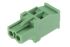 Phoenix Contact 5.08mm Pitch 2 Way Pluggable Terminal Block, Plug, Cable Mount, Screw Termination