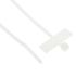 HellermannTyton Cable Tie, 100mm x 2.3 mm, Natural Polyamide 6.6 (PA66), Pk-100