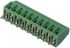 Phoenix Contact MPT 0.5/10-2.54 Series PCB Terminal Block, 10-Contact, 2.54mm Pitch, Through Hole Mount, 1-Row, Screw