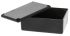 Caja de encapsulado de ABS con Tapa, 54 x 38 x 23mm de color Negro