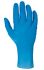 RS PRO 耐脂, 耐油一次性手套, 丁腈橡胶制, 9 - L码, 蓝色, 无粉末, 50只装