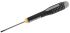 Bahco Slotted Screwdriver, 3 x 0.5 mm Tip, 60 mm Blade, 182 mm Overall