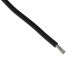 RS PRO Black 1 mm² Hook Up Wire, 32/0.2 mm, 100m, Silicone Rubber Insulation