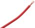 Staubli Red 0.15 mm² Hook Up Wire, 26 AWG, 39/0.07 mm, 100m, PVC Insulation