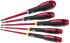 Bahco Pozidriv; Slotted Insulated Screwdriver Set, 5-Piece