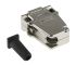 FCT from Molex FMK Series Die Cast Zinc Angled D Sub Backshell, 9 Way, Strain Relief