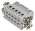 TE Connectivity Heavy Duty Power Connector Insert, 10A, Female, HA Series, 10 Contacts