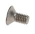 RS PRO Plain Stainless Steel Hex Socket Countersunk Screw, ISO 10642, M3 x 6mm