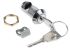 Euro-Locks a Lowe & Fletcher group Company Slam Lock, 20mm Panel-to-Tongue, 16.5 x 14.5mm Cutout, Key Unlock