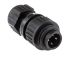 Hirschmann Circular Connector, 3 + PE Contacts, Cable Mount, M22 Connector, Plug, Male, IP67, CA Series