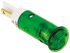 Indicatore da pannello Signal Construct Verde  a LED, 230V, A filo, foro da 10mm