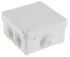 Legrand Plexo Series Grey Junction Box, IP55, 105 x 105 x 55mm