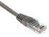 RS PRO Cat5e Male RJ45 to Male RJ45 Ethernet Cable, U/UTP, Grey, 2m