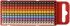 HellermannTyton Assorterede farver Snap-on Kabelmærker, pakke med 200, L: 3mm, Bredde: 5 mm, fortrykt:"0 → 9"