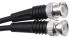 TE Connectivity Male BNC to Male BNC Coaxial Cable, 1.5m, RG58 Coaxial, Terminated