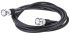 TE Connectivity Male BNC to Male BNC Coaxial Cable, 2m, RG58 Coaxial, Terminated