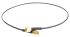 TE Connectivity Male SMA to Male SMA Coaxial Cable, 500mm, RG174 Coaxial, Terminated