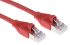 COMMSCOPE Cat6 Cable, U/UTP, Red LSZH Sheath, 1m