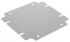 Rittal Steel Mounting Plate, 2mm H, 185mm W, 175mm L for Use with 1502.510, 1516.510, 1523.010