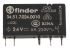 Finder 6A功率继电器, 24V 直流, 单刀双掷, 1极, PCB安装式, 34.51.7.024.0010