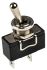 APEM Toggle Switch, Panel Mount, (On)-Off, SPST, Tab Terminal