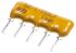 Bourns, 4600X 4.7kΩ ±2% Bussed Resistor Array, 4 Resistors, 0.63W total, SIP, Through Hole