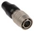 Hirose Circular Connector, 4 Contacts, Cable Mount, Miniature Connector, Plug, Male, HR10 Series