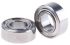 NMB DDL-840ZZHA1P25LY121 Double Row Deep Groove Ball Bearing- Both Sides Shielded 4mm I.D, 8mm O.D