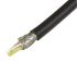 HARTING Cat5 Ethernet Cable, SF/UTP, Black PVC Sheath, 100m