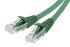 RS PRO Cat6 Male RJ45 to Male RJ45 Ethernet Cable, U/UTP, Green LSZH Sheath, 5m