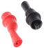 Keysight Technologies 15A鳄鱼夹, 黑色，红色, 4 mm接口, 绝缘, U1162A