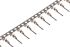 JAE MX19 Crimp-Anschlussklemme für MX19-Steckverbindergehäuse, Stecker, Zinn Crimpanschluss