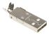 ASSMANN WSW USB-stik, 1 Porte, Han, Lige, Kabelmontering, 30,0 V., 1.0A