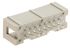 Harting SEK 18 Series Straight Through Hole PCB Header, 16 Contact(s), 2.54mm Pitch, 2 Row(s), Shrouded