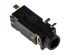 Switchcraft 3.5mm立体声接口, 音频连接器, 表面贴装, 焊接端接, 黑色, 35RASMT4BHNTRX