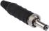 Switchcraft DC插头 直流插头, 2.5mm内径, 5.5mm外径 5.0A, 电缆, 761KS15