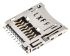 Molex MicroSD卡槽公插, 内存卡槽, 8针, 1.1mm节距, 502774-0891