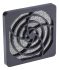 Filtre pour ventilateur RS PRO, 95.8 x 95.8mm de 92mm