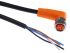 ifm electronic Right Angle Female 4 way M8 to Unterminated Sensor Actuator Cable, 2m