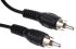 RS PRO Male RCA to Male RCA Aux Cable, Black, 10m