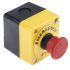 Omron A22E Series Twist Release Emergency Stop Push Button, Panel Mount, 22mm Cutout, 1NC, IP65